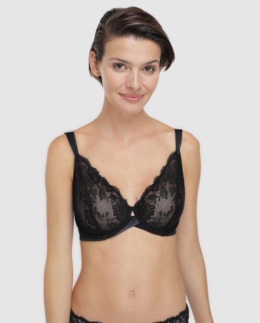 Soutien Tiziano preto com aro Soutien Tiziano preto com aro