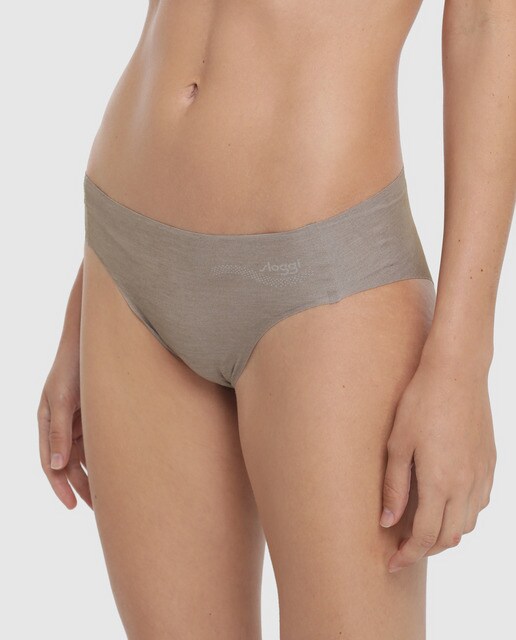 Cuecas Zero Feel sem costuras castanhas Cuecas Zero Feel sem costuras castanhas