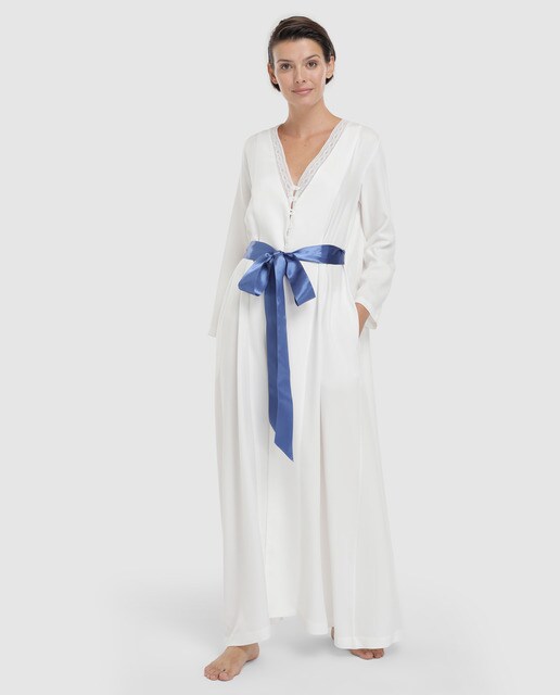 Robe comprido Piamonte cor de marfim Robe comprido Piamonte cor de marfim