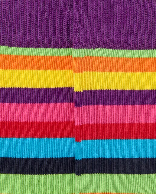 Calcetines infantiles Happy Socks con rayas multicolor Calcetines infantiles Happy Socks con rayas multicolor