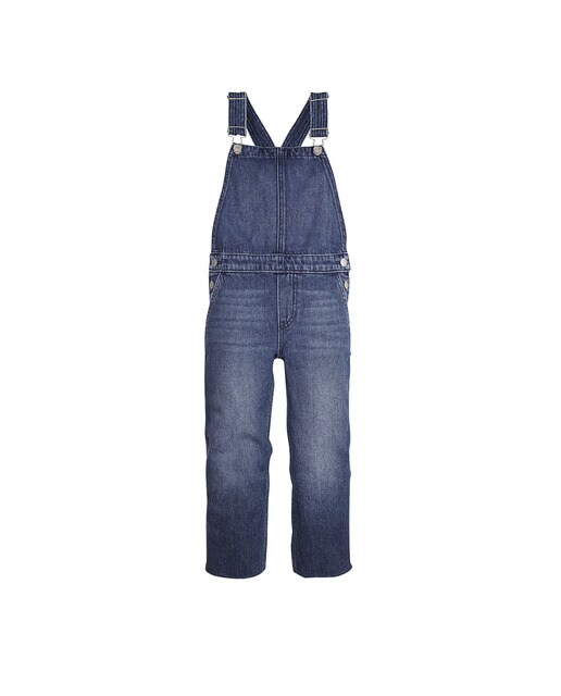Peto de niña Calvin Klein vaquero en azul Peto de niña Calvin Klein vaquero en azul