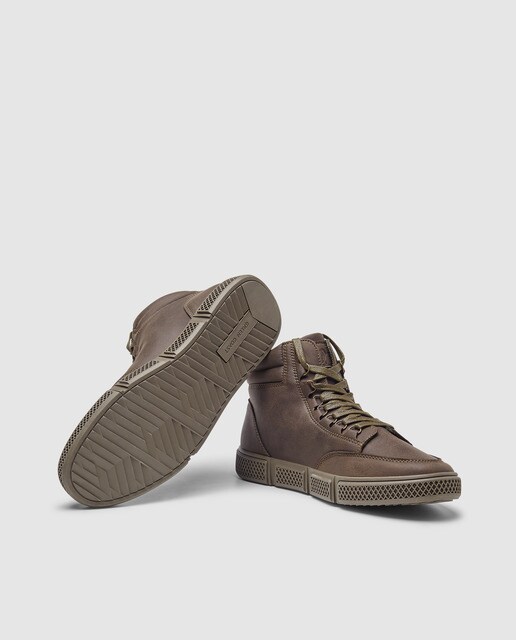 Botas de hombre Green Coast de piel en color marrón Botas de hombre Green Coast de piel en color marrón