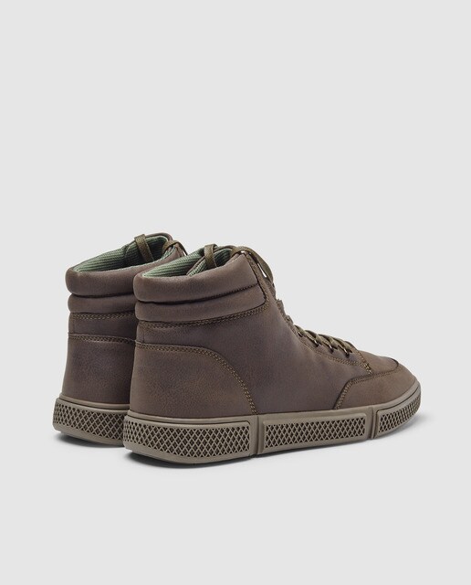 Botas de hombre Green Coast de piel en color marrón Botas de hombre Green Coast de piel en color marrón