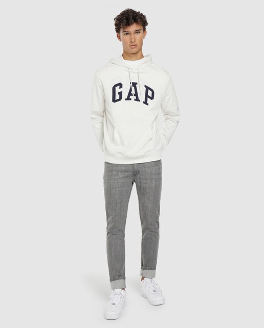 Sudadera de hombre piedra con capucha Sudadera de hombre piedra con capucha
