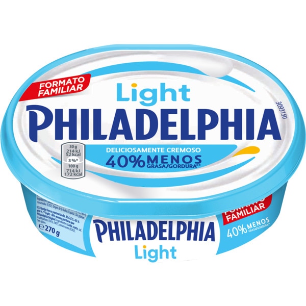 Comprar Queijo Fresco Para Barrar Light Embalagem 270 G Philadelphia