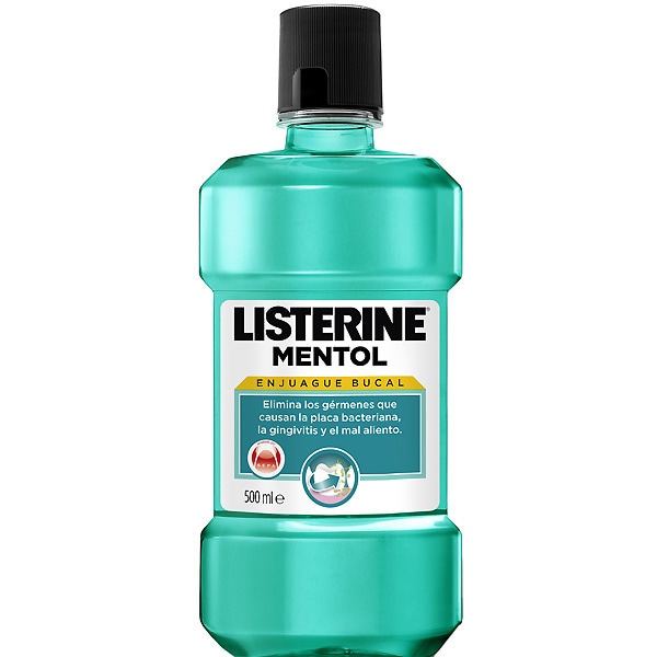 menthol mouthwash flask 500 ml LISTERINE Supermercado El Corte Inglés