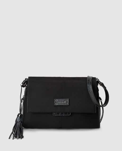 large black crossbody