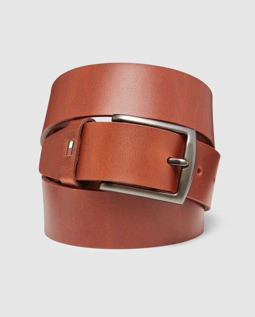 Cinto de homem em pele castanho