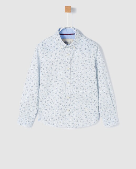 camisa flores