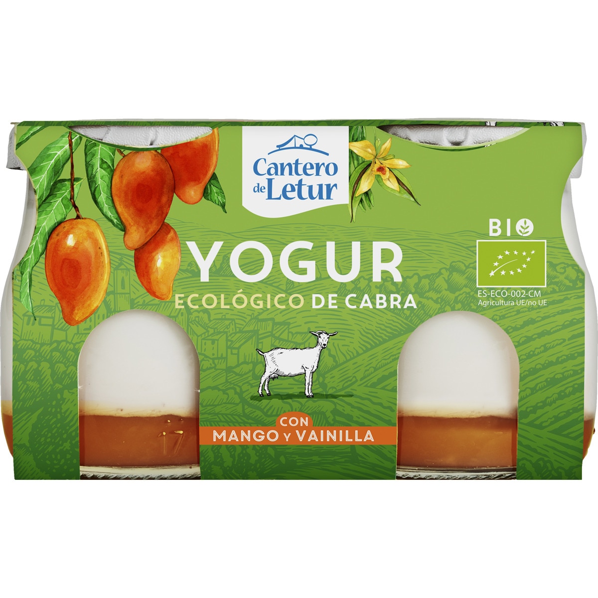 Comprar Yogur De Cabra Con Mango Y Vainilla Ecol Gico Pack Unidades