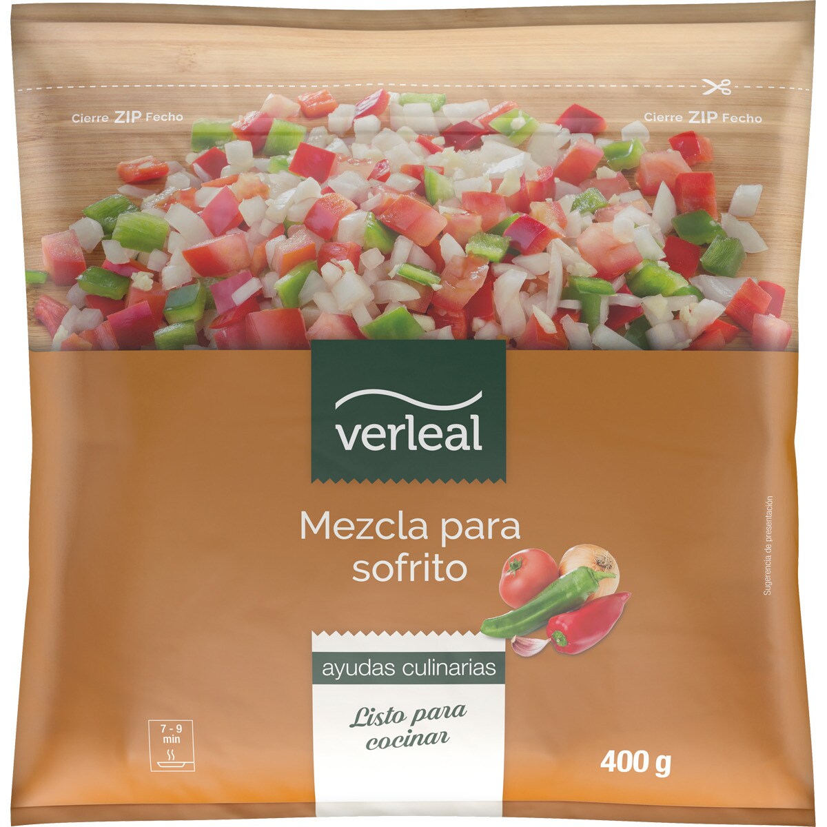 Mezcla De Verduras Para Sofrito Bolsa G Verleal Supermercado El