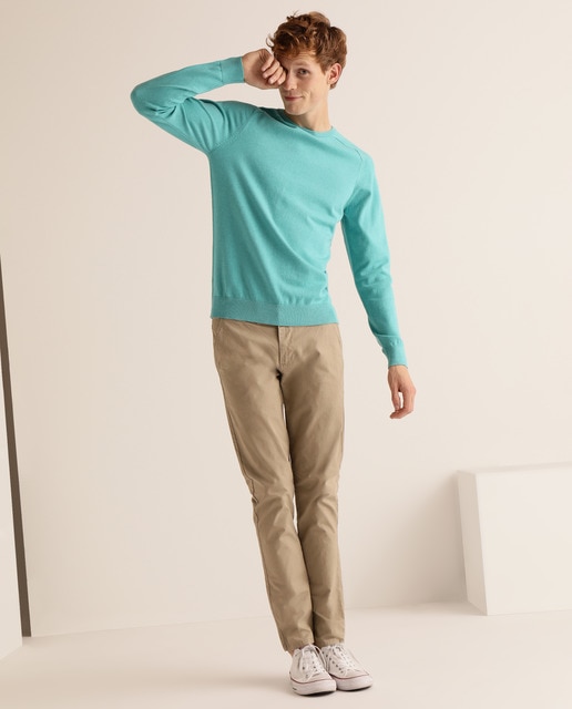 turquoise mens sweater