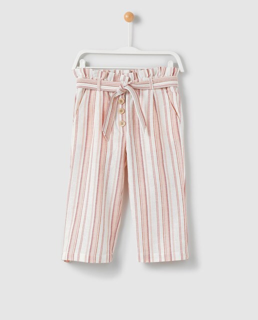 girls striped trousers