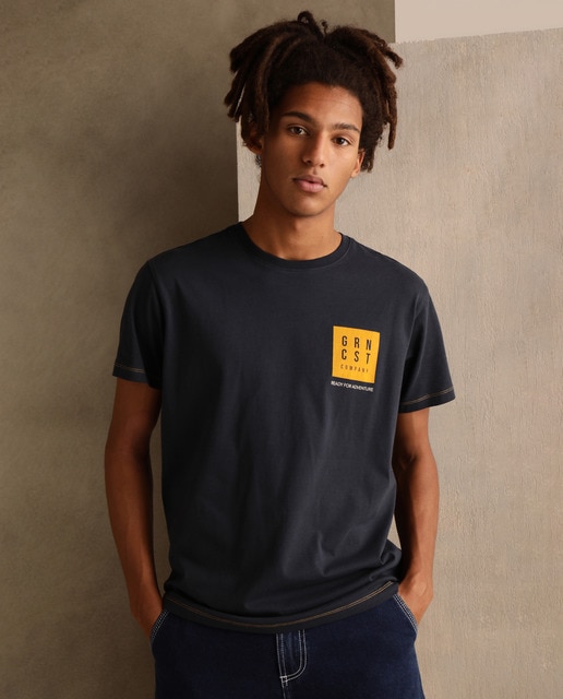 silk t shirt mens