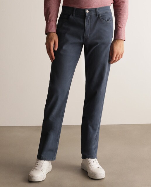 Gris//Marino//Tostado Pantalon Vestir con Goma en la Cintura Tallas Grandes Verano Pantal/ón Adaptado Hombre
