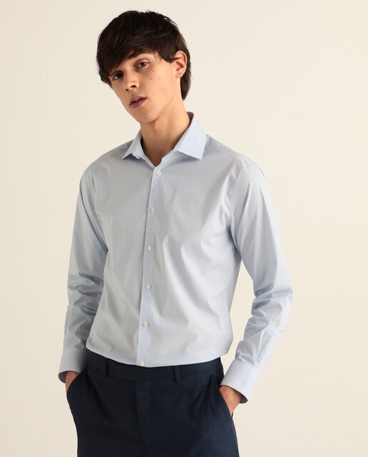 pale blue formal shirt