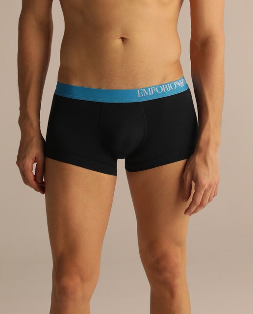 Pack de dois boxers de malha pretos de homem