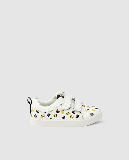 children's white trainers