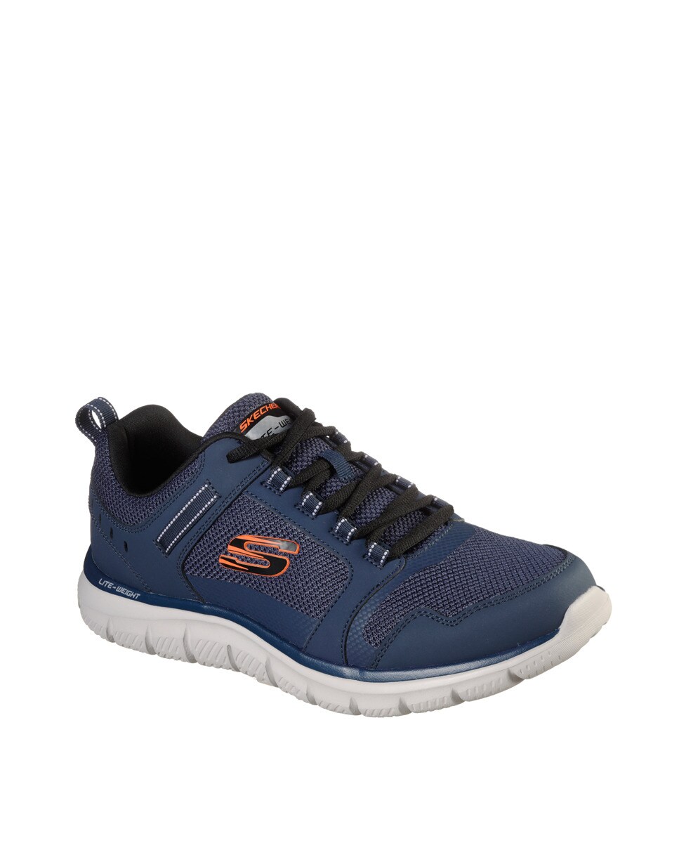 Zapatillas Deportivas De Hombre Skechers De Color Azul Marino Con