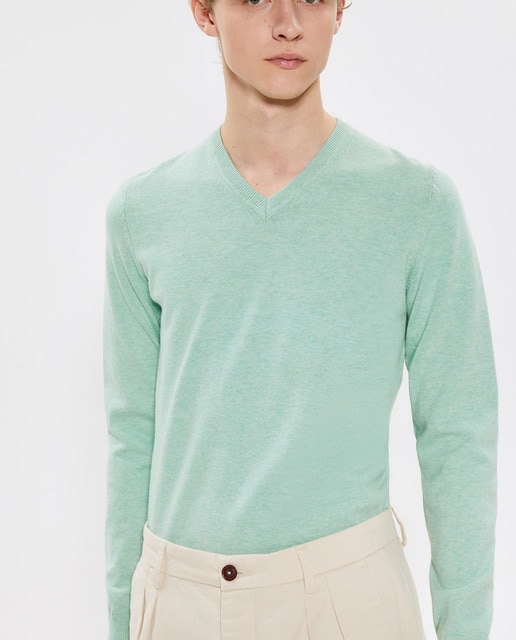 light green sweater mens