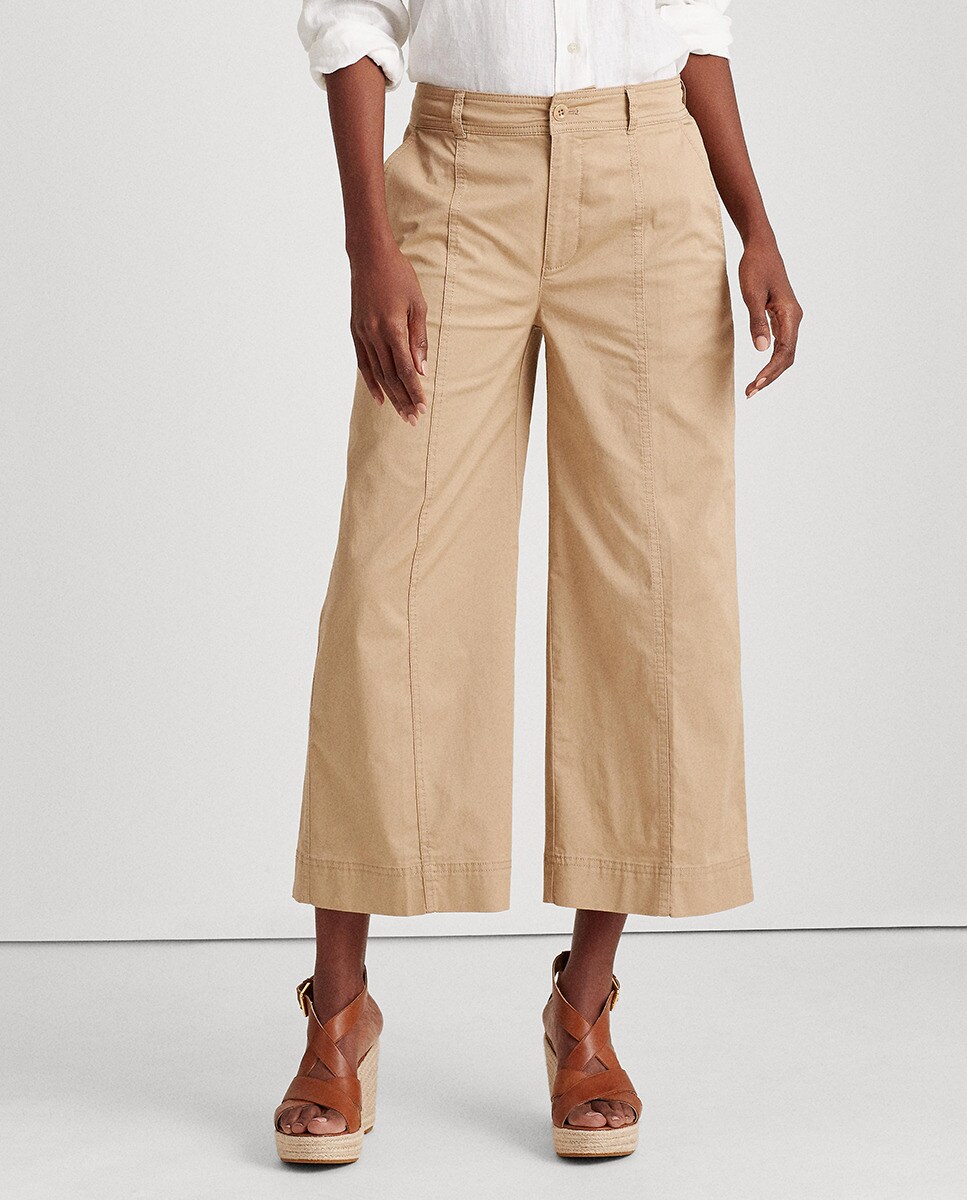 Pantalon Femme Large Et Fluide Uni Lauren Ralph Lauren Mode El