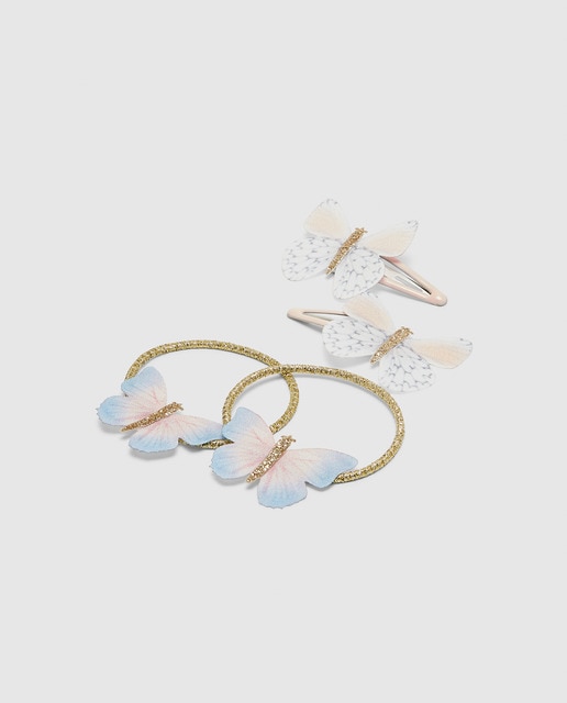 baby butterfly hair clips