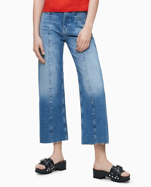 botas tejido vaquero mujer