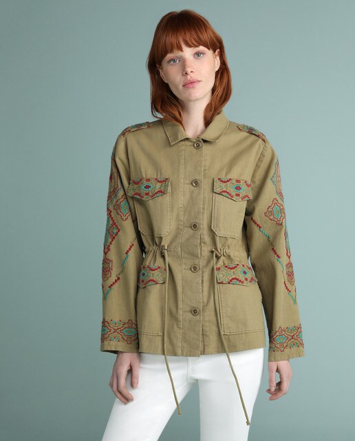 veste femme style militaire