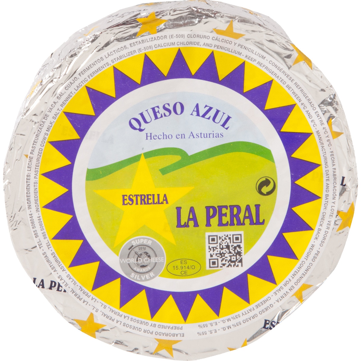 Comprar Queso Azul Asturiano Elaborado Con Leche Pasteurizada De Vaca