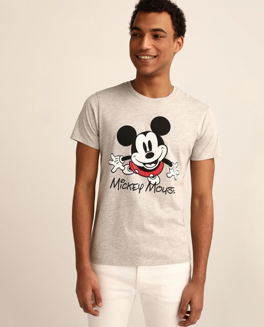 mickey print t shirt