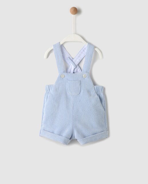 baby boy cord dungarees
