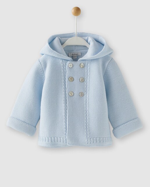 baby boy pale blue coat