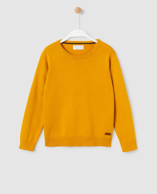 boys mustard sweater