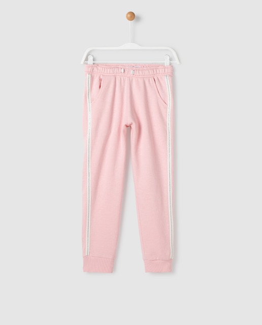 girls pink tracksuit