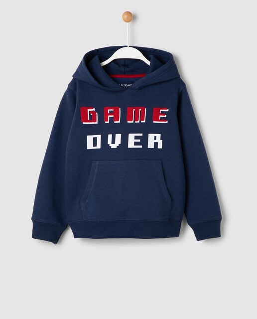 boys blue sweatshirt