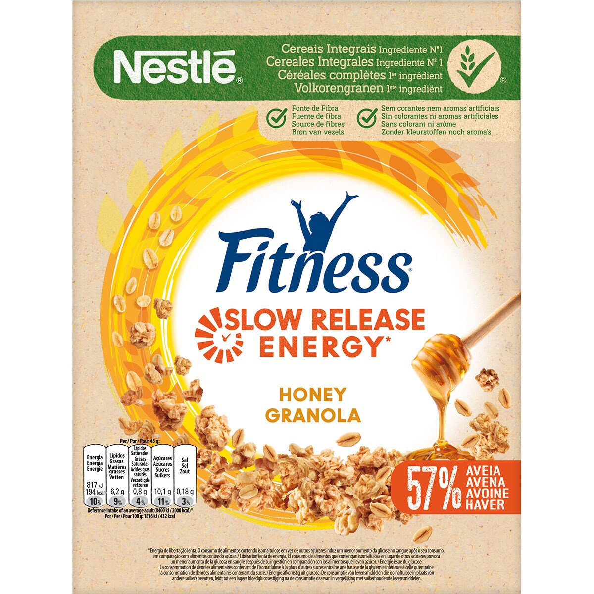 Comprar Cereales Integrales En Granola Con 57 Avena Integral Y Miel