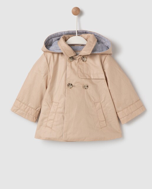 manteau garcon camel