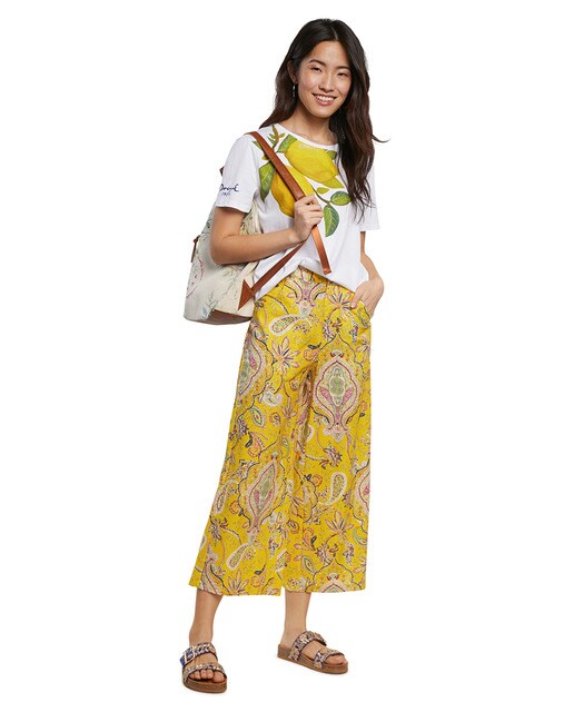 pantalones desigual mujer el corte inglés