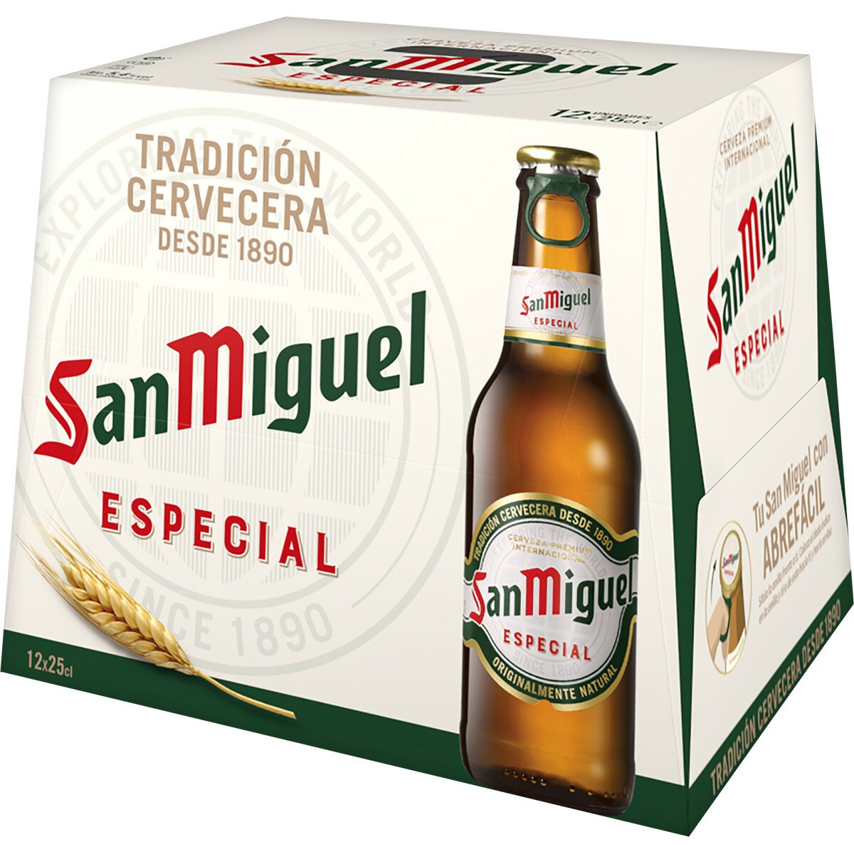 Cerveza Rubia Especial Pack Botellas Cl San Miguel