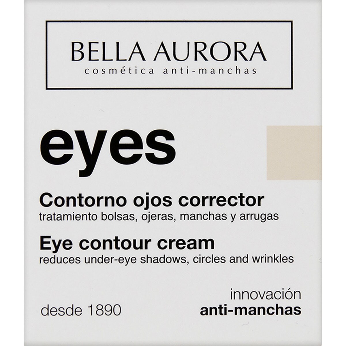 Contorno De Ojos Corrector Tratamiento Bolsas Ojeras Manchas Y