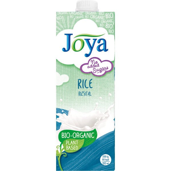 Bebida de Arroz Vegan sem Glúten e Lactose Biológica embalagem 1 L