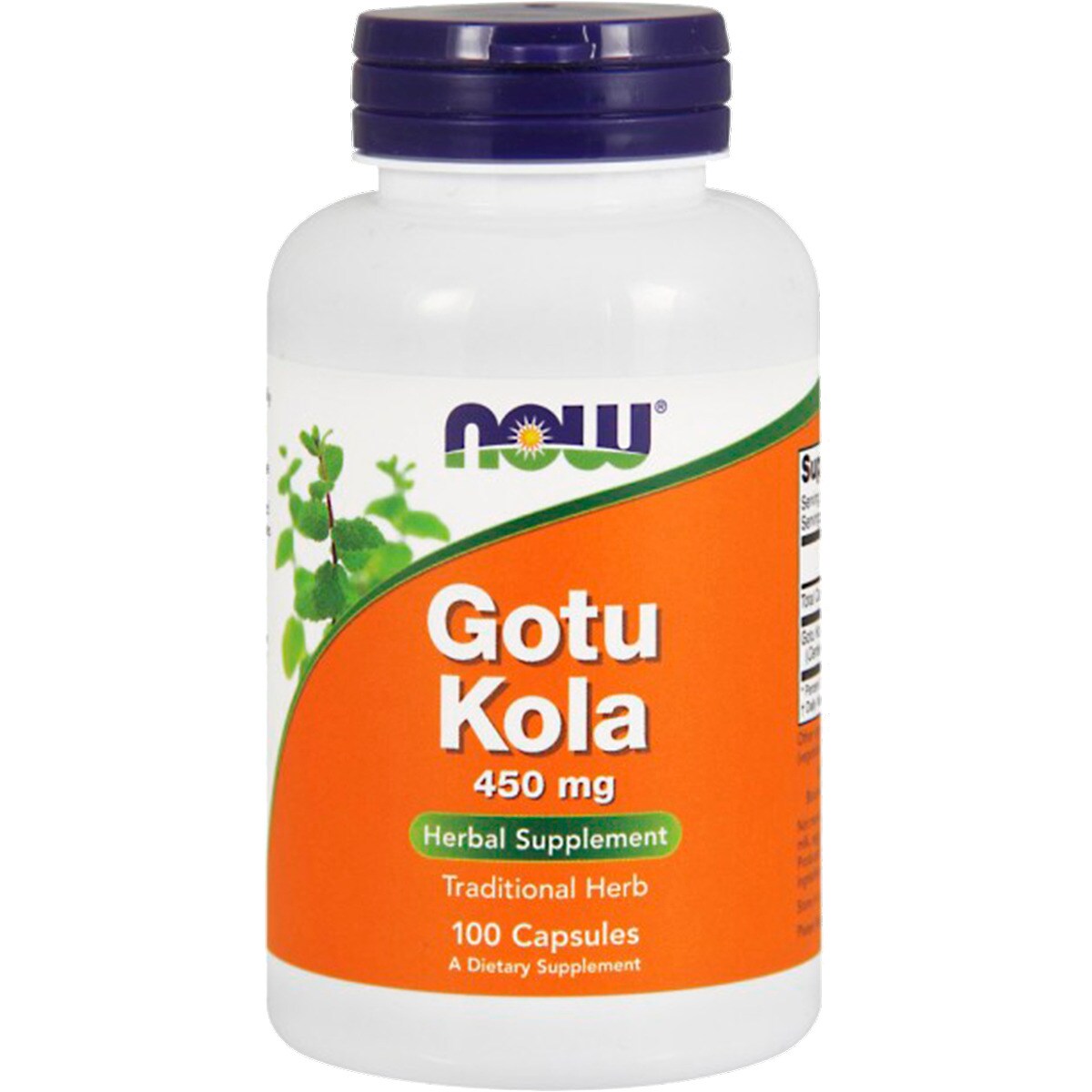 Gotu Kola Mg Embalagem Capsulas Now Supermercado El Corte