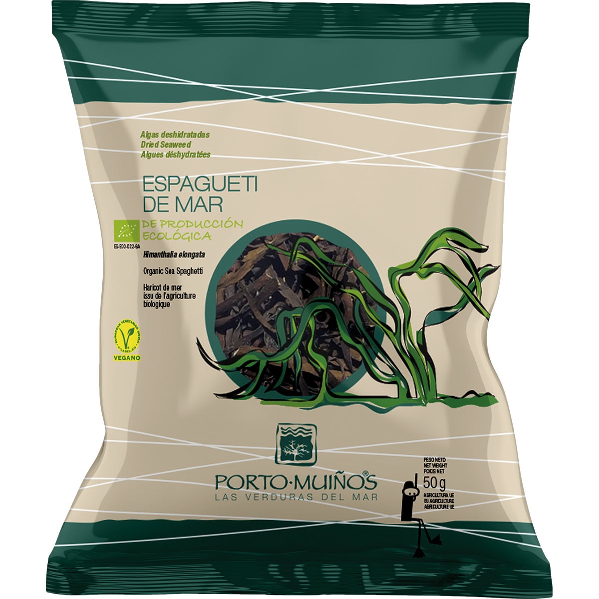 Comprar Algas deshidratadas ecológicas espaguetis de mar bolsa 50 g