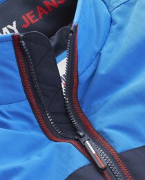 white windcheater jacket