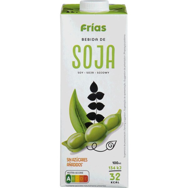 Bebida de Soja Natural embalagem 1 L