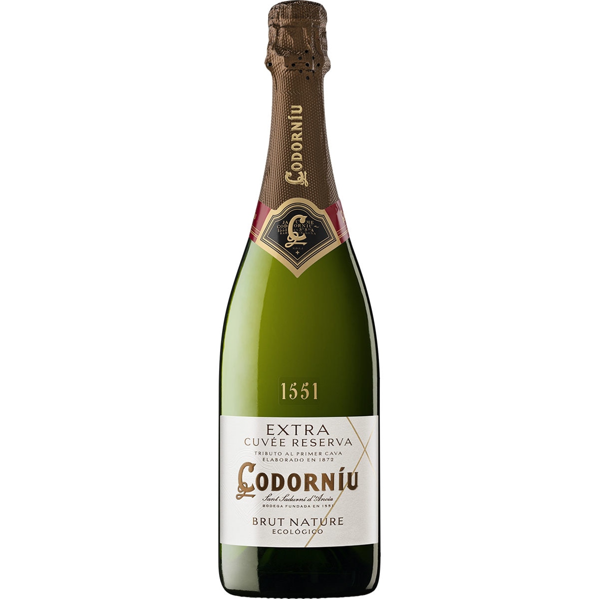 Cava brut nature extra cuvée ecológico botella 75 cl CODORNIU