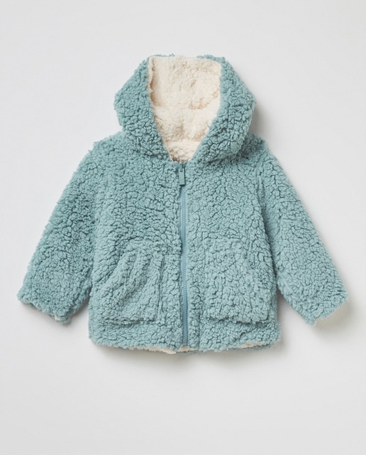 reversible fuzzy jacket