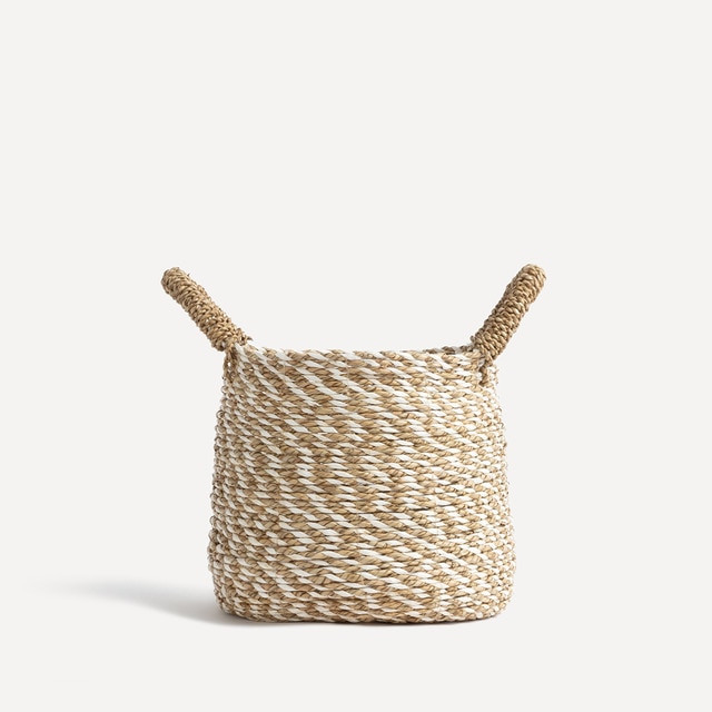El Corte Inglés braided decorative basket