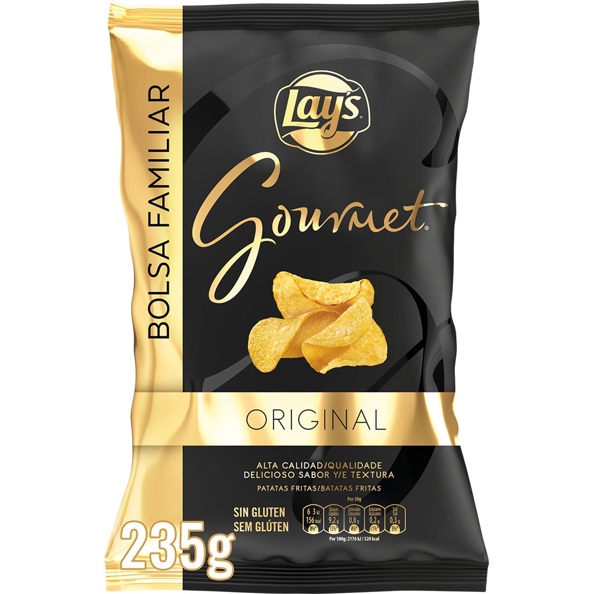 Patatas Fritas Crujientes Original Sin Gluten Bolsa G Formato