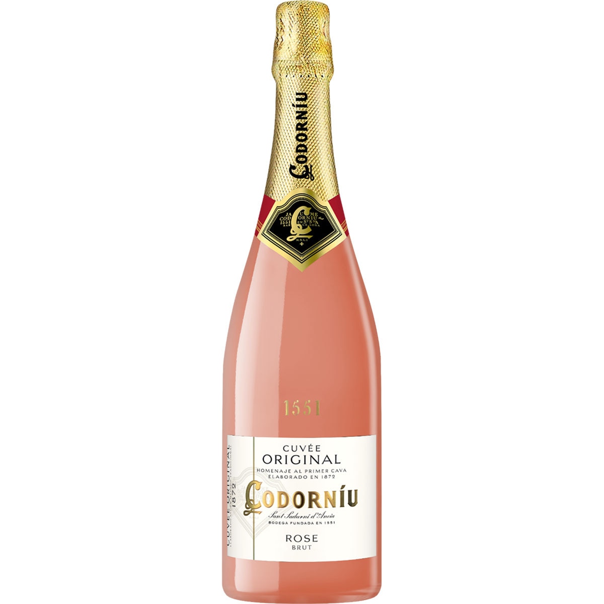 Cuvée Original cava brut rosé bottle 75 cl CODORNIU Supermercado El